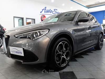 Alfa Romeo Stelvio 2.2 MJT 160 CV AT8 RW SPORT TECH Grigio usata Carlentini