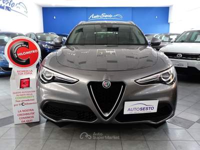 Alfa Romeo Stelvio 2.2 MJT 160 CV AT8 RW SPORT TECH Grigio usata Carlentini