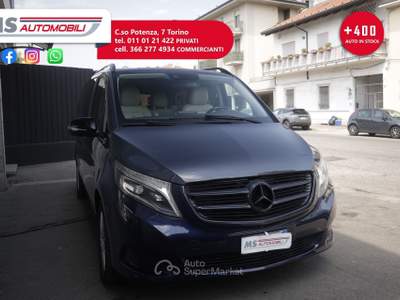 Mercedes-Benz Classe V V 220 CDI Sport Long  8 Posti Tetto Unicoproprietario Blu/Azzurro usata Torino