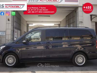 Mercedes-Benz Classe V V 220 CDI Sport Long  8 Posti Tetto Unicoproprietario Blu/Azzurro usata Torino