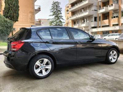 BMW Serie 1 120d d 5p. Sport *TETTO APRIBILE* Nero usata Cassino