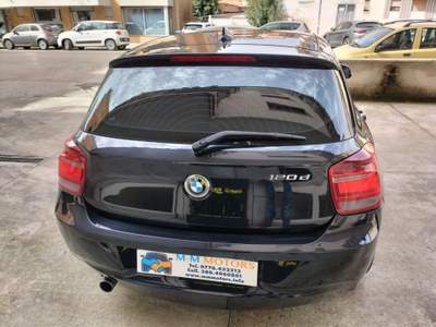 BMW Serie 1 120d d 5p. Sport *TETTO APRIBILE* Nero usata Cassino