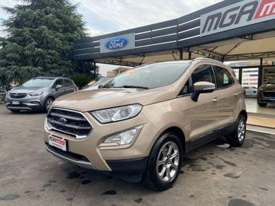 Ford EcoSport 1.0 EcoBoost 125 CV Start&Stop aut. Titanium Oro usata Giugliano in Campania