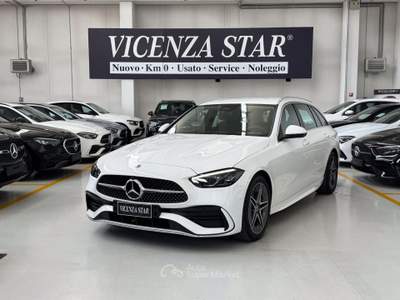 Mercedes-Benz Classe C d MHV S.W. AMG PREMIUM Bianco usata Altavilla Vicentina