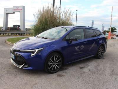 Toyota Corolla GR SPORT 1.8 Hybrid Touring Sports Blu/Azzurro usata Roma