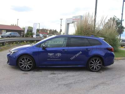 Toyota Corolla GR SPORT 1.8 Hybrid Touring Sports Blu/Azzurro usata Roma