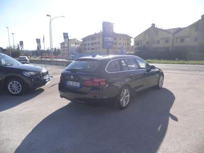 BMW Serie 5 520d 520d Touring 184cv E6 Blu/Azzurro usata Sora