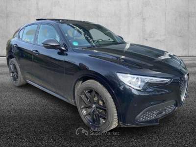 Alfa Romeo Stelvio 2.2 Turbodiesel 210 CV AT8 Q4 Veloce Nero usata Pieve di Cento