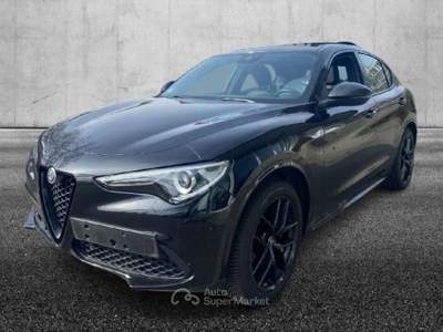 Alfa Romeo Stelvio 2.2 Turbodiesel 210 CV AT8 Q4 Veloce Nero usata Pieve di Cento