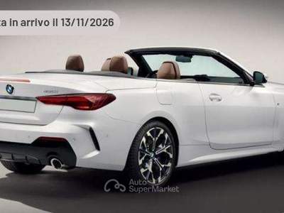 BMW Serie 4 420i 420 420i Cabrio Msport Pro Argento usata Pieve di Cento