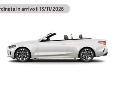 BMW Serie 4 420i 420 420i Cabrio Msport Pro Argento usata Pieve di Cento