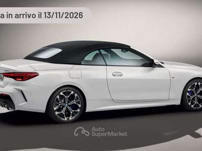 BMW Serie 4 420i 420 420i Cabrio Msport Pro Argento usata Pieve di Cento