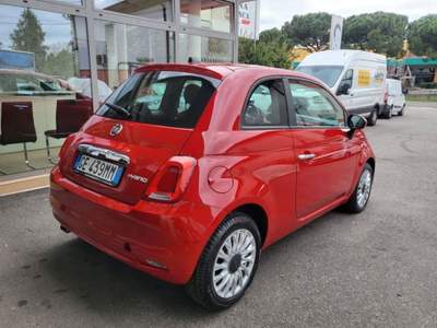 Fiat 500 1.0 hybrid Lounge 70cv Rosso usata Rovereto