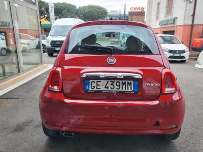 Fiat 500 1.0 hybrid Lounge 70cv Rosso usata Rovereto