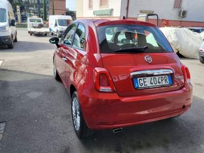 Fiat 500 1.0 hybrid Lounge 70cv Rosso usata Rovereto