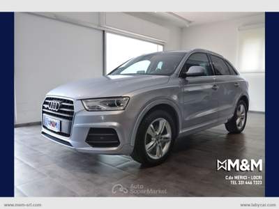 Audi Q3 Q3 2.0 TDI 150CV quattro S tr ed. Design                                                         Argento usata Locri