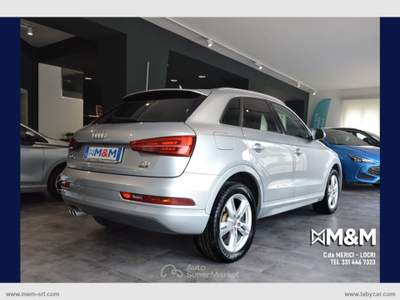 Audi Q3 Q3 2.0 TDI 150CV quattro S tr ed. Design                                                         Argento usata Locri