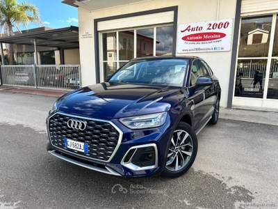 Audi Q5 Q5 SPB 40 TDI quattro S tronic S-LINE Blu/Azzurro usata Barrafranca