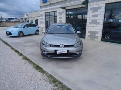 Volkswagen Golf Alltrack 2.0 TDI 4MOTION Executive 4 Free BMT Argento usata TROIA