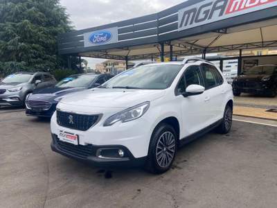 Peugeot 2008 BlueHDi 100 Active Bianco usata Giugliano in Campania