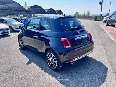 Fiat 500 1.0 Hybrid Dolcevita Nero usata Pieve di Soligo