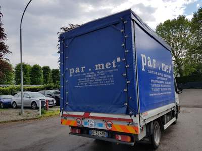 Nissan Cabstar telonato Bianco usata Carugo