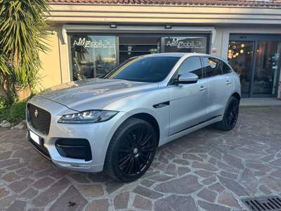 Jaguar F-Pace 2.0 D 180 CV aut. R-Sport Argento usata GENZANO DI ROMA