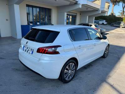 Peugeot 308 BlueHDi 130 S&S Allure MACERATA Bianco usata Recanati