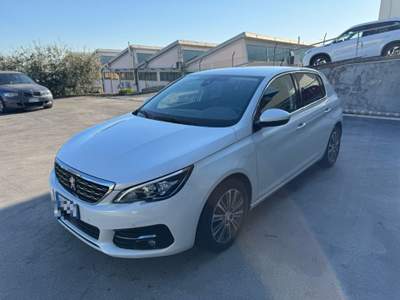 Peugeot 308 BlueHDi 130 S&S Allure MACERATA Bianco usata Recanati