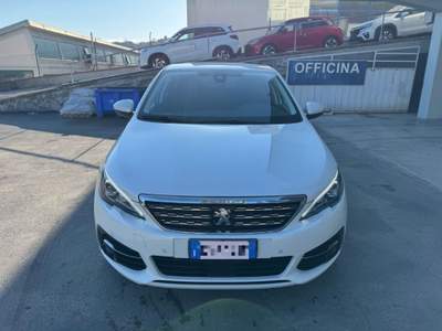 Peugeot 308 BlueHDi 130 S&S Allure MACERATA Bianco usata Recanati