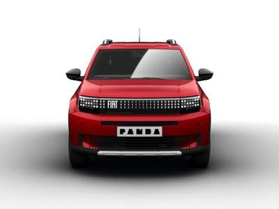 Fiat Grande Panda LA Prima 1.2 Hybrid 74KW (100CV) DCT Rosso usata Melegnano