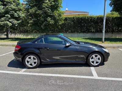 Mercedes-Benz SLK 200 K Aut GPL ASI e CRS Nero usata SAN MARTINO SICCOMARIO