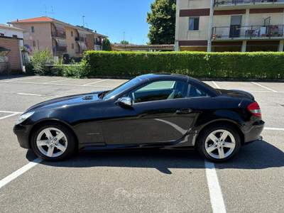 Mercedes-Benz SLK 200 K Aut GPL ASI e CRS Nero usata SAN MARTINO SICCOMARIO