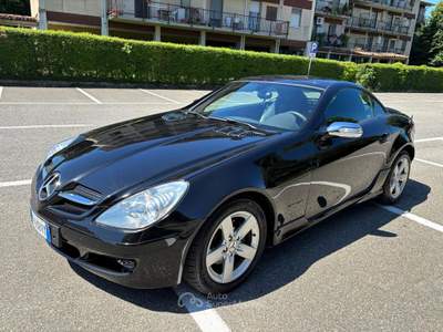 Mercedes-Benz SLK 200 K Aut GPL ASI e CRS Nero usata SAN MARTINO SICCOMARIO