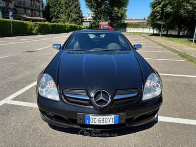 Mercedes-Benz SLK 200 K Aut GPL ASI e CRS Nero usata SAN MARTINO SICCOMARIO