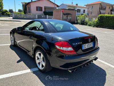 Mercedes-Benz SLK 200 K Aut GPL ASI e CRS Nero usata SAN MARTINO SICCOMARIO