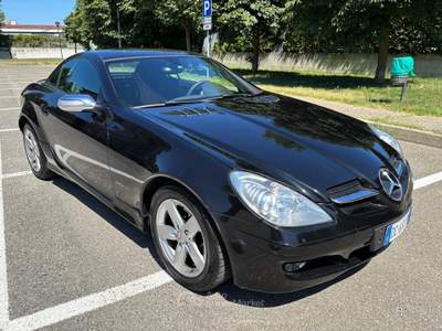 Mercedes-Benz SLK 200 K Aut GPL ASI e CRS Nero usata SAN MARTINO SICCOMARIO