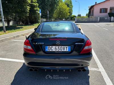 Mercedes-Benz SLK 200 K Aut GPL ASI e CRS Nero usata SAN MARTINO SICCOMARIO
