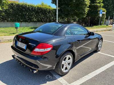 Mercedes-Benz SLK 200 K Aut GPL ASI e CRS Nero usata SAN MARTINO SICCOMARIO