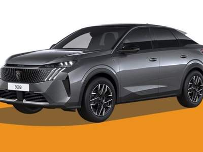 Peugeot 3008 Hybrid 145cv e-DCS6  GT Grigio usata Gubbio