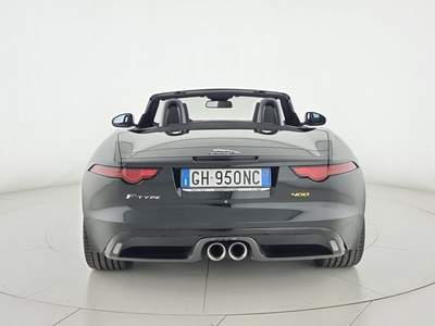 Jaguar F-Type 3.0 V6 aut. Convertibile 400 Sport Nero usata Reggio nell'Emilia