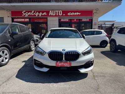 BMW Serie 1 116d 116d 5p. Business Advantage Bianco usata Fonte Nuova