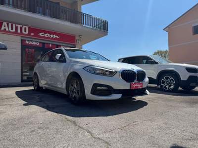 BMW Serie 1 116d 116d 5p. Business Advantage Bianco usata Fonte Nuova