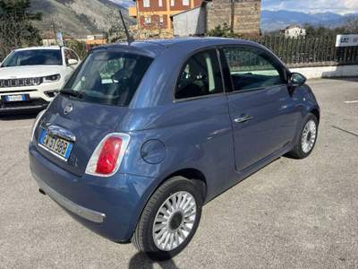 Fiat 500 1.2 Lounge 69cv E6 Blu/Azzurro usata Sora