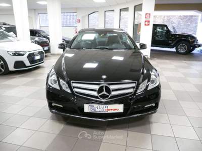 Mercedes-Benz Classe E CDI Coupé BlueEFFICIENCY Executive UNICO PROPR. Nero usata Firenze