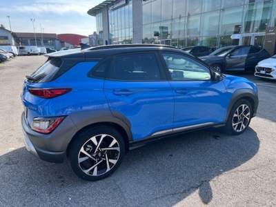 Hyundai Kona 1.0 T-GDI Hybrid 48V iMT XLine Blu/Azzurro usata Alba