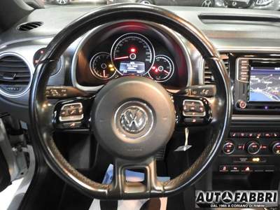 Volkswagen New Beetle VOLKSWAGEN - New Beetle Cabrio 1.2 TSI Design BMT ALLSTAR RETRO CAM NAVI PLUS MMI + Bianco usata CORIANO