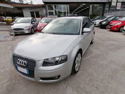 Audi A3 1.6 AMBITION 3 PORTE METANO 102cv Argento usata Napoli
