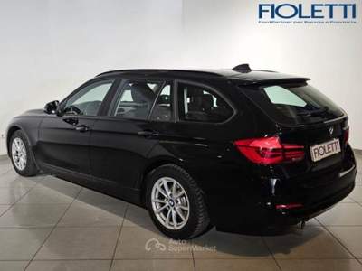 BMW Serie 3 318d (F30/F31) 318D TOURING BUSINESS ADVANTAGE AUT. Nero usata Manerbio