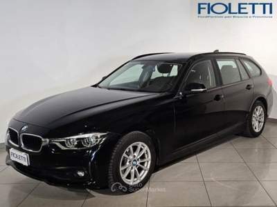 BMW Serie 3 318d (F30/F31) 318D TOURING BUSINESS ADVANTAGE AUT. Nero usata Manerbio